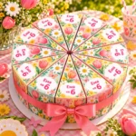 Lumi Cake „Цветя“: парче от хартиена торта