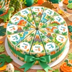 Lumi Cake „Динозаври“: парче от хартиена торта