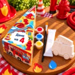 Lumi Cake „Пожарникари“: парче от хартиена торта - Image 2