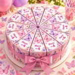 Lumi Cake „Пеперуди“: парче от хартиена торта