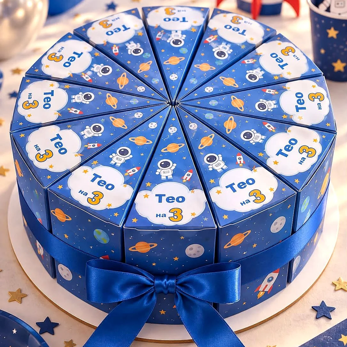 lumiart-cake-space-torta Lumi Cake „Космос“: парче от хартиена торта - Image 1