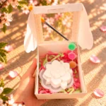 Кутийка LumiArt Mini с гипсово цвете, бои и четка