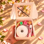 Кутийка LumiArt Birthday с гипсова поничка, бои, четка и шоколадче