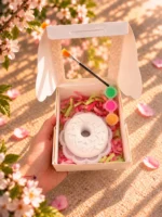 Кутийка LumiArt Mini с гипсова поничка, бои и четка